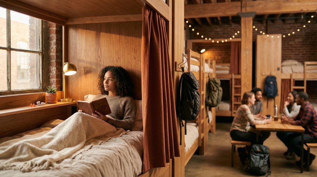 Privacidade vira luxo ao Hospedar e Dormir no mochilão