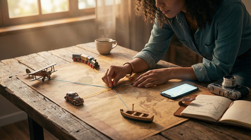 Paradas estratégicas otimizam Rotas e Conexões