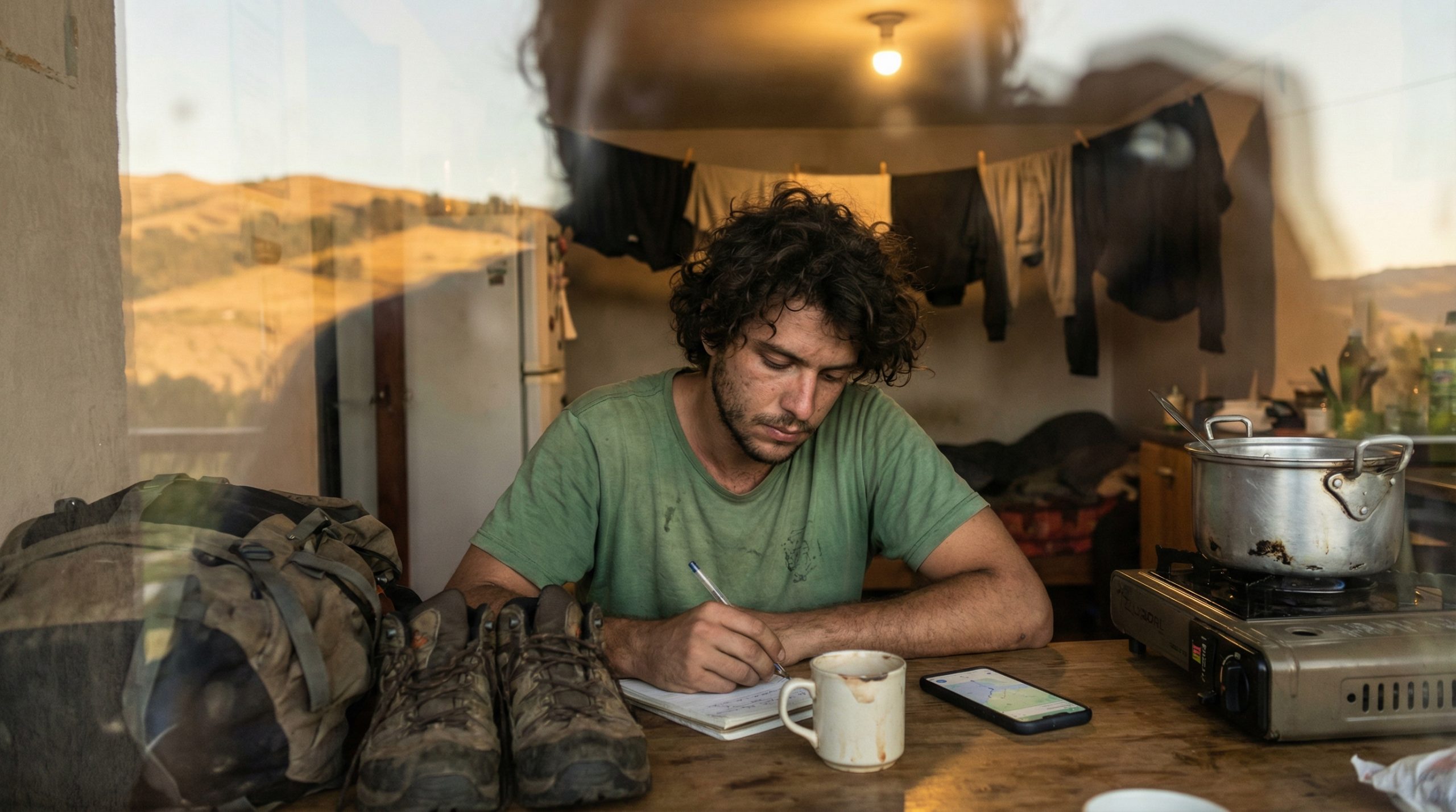 A realidade da Vida no Caminho (rotina, tédio e caos)