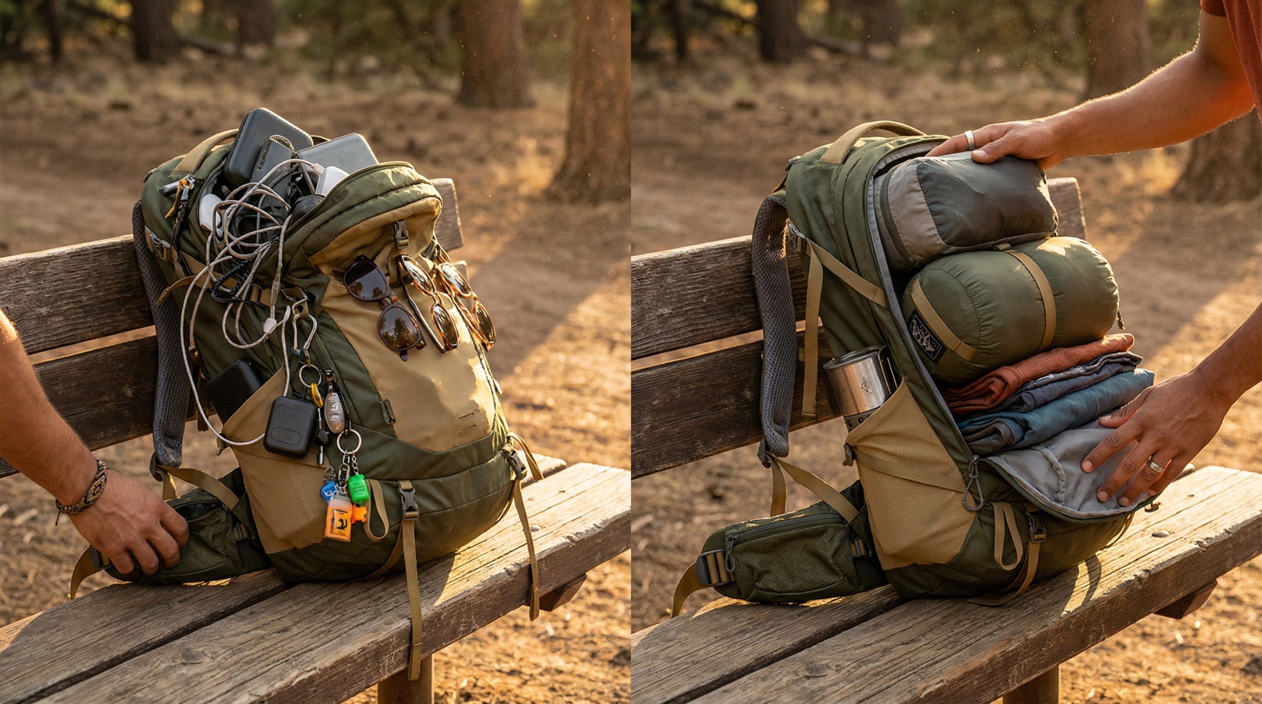 Acessórios inúteis lotam sua Mochila e Equipar?