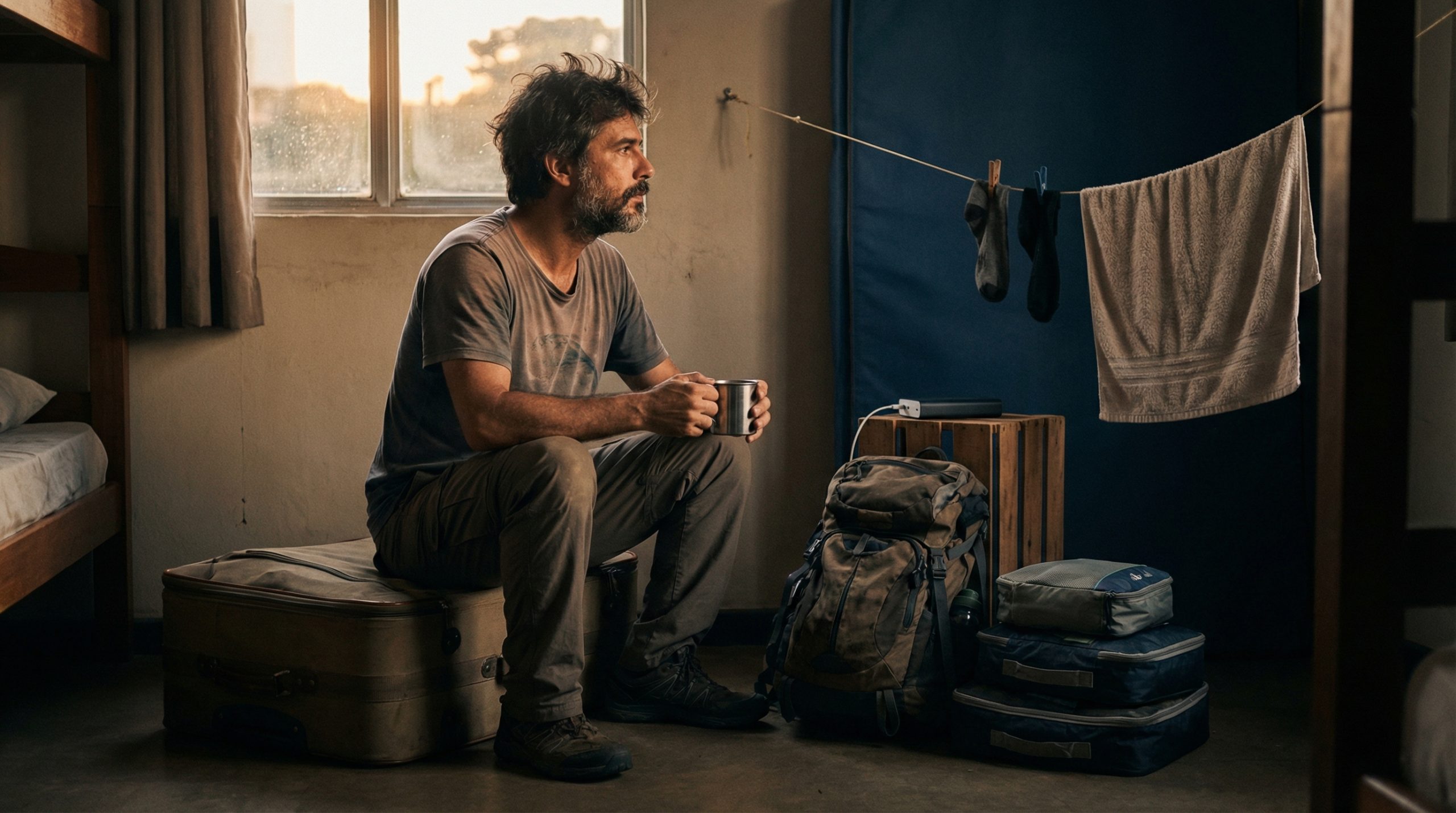 Sem dias de nada, você se esgota na Vida no Caminho