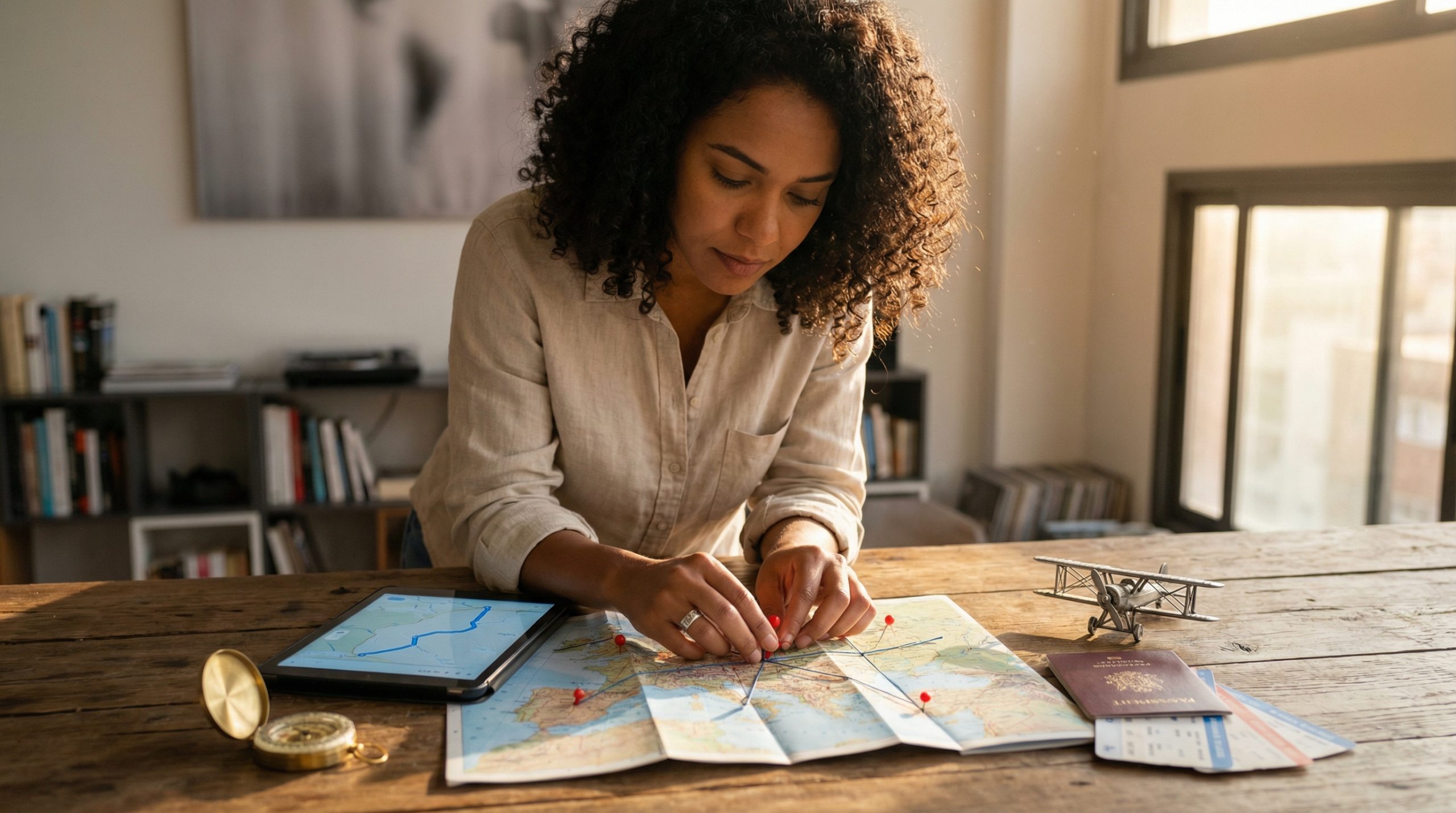 Evite voltas inúteis ao traçar Rotas e Conexões