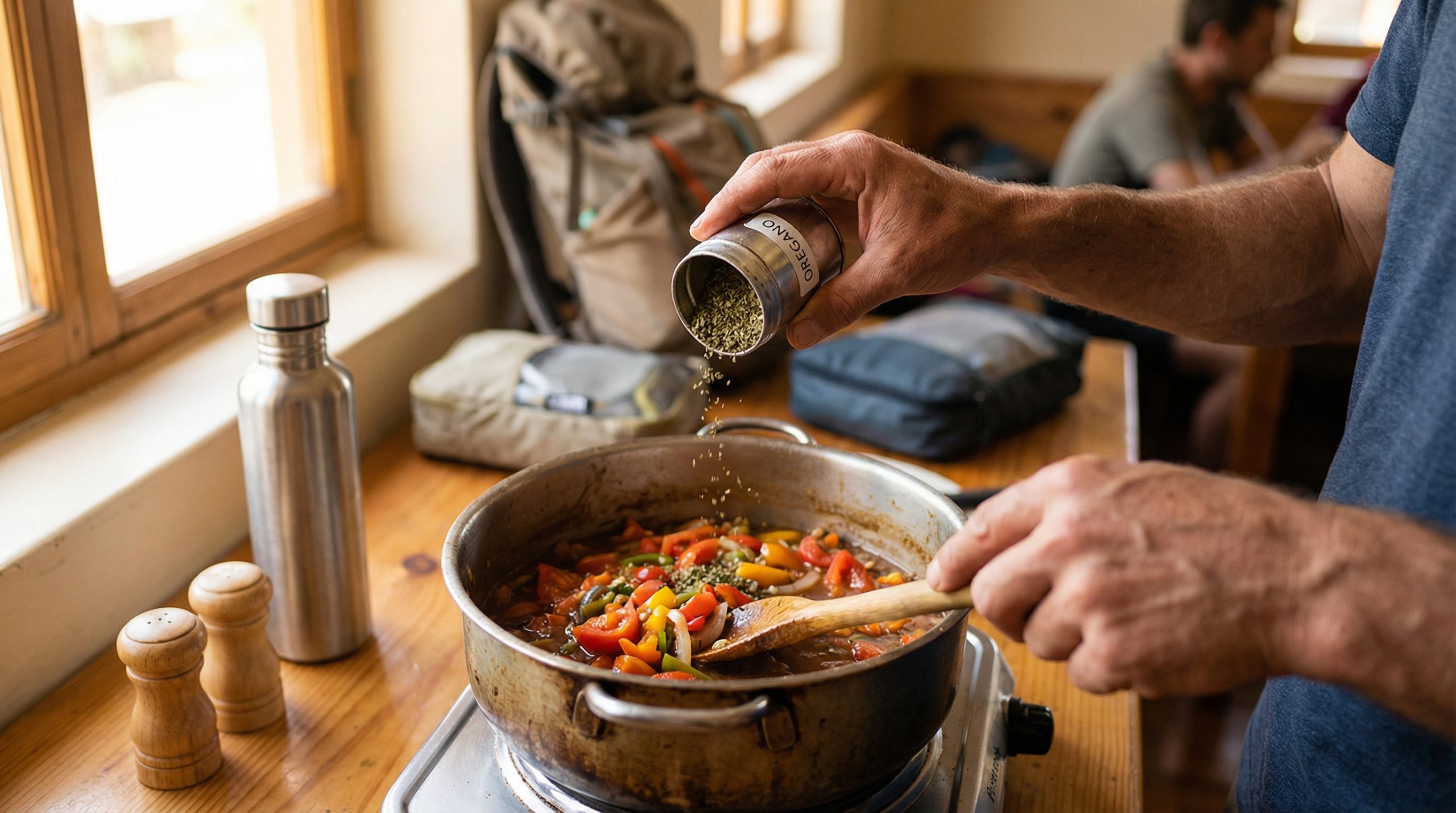 Cozinhar no hostel humaniza a Vida no Caminho - 2