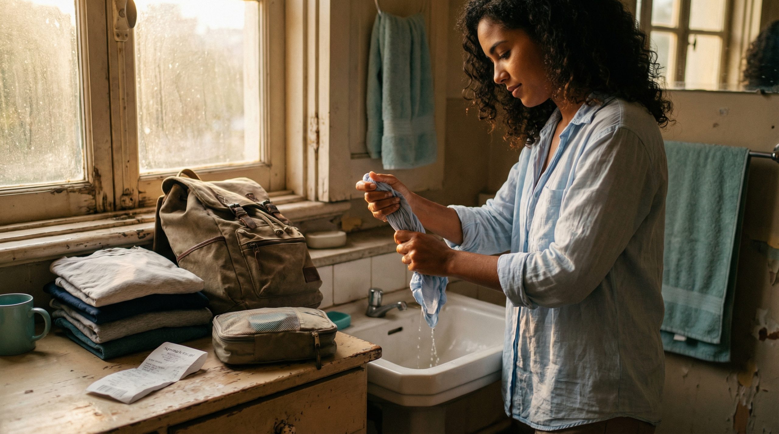 Roupas limpas restauram a ordem na Vida no Caminho
