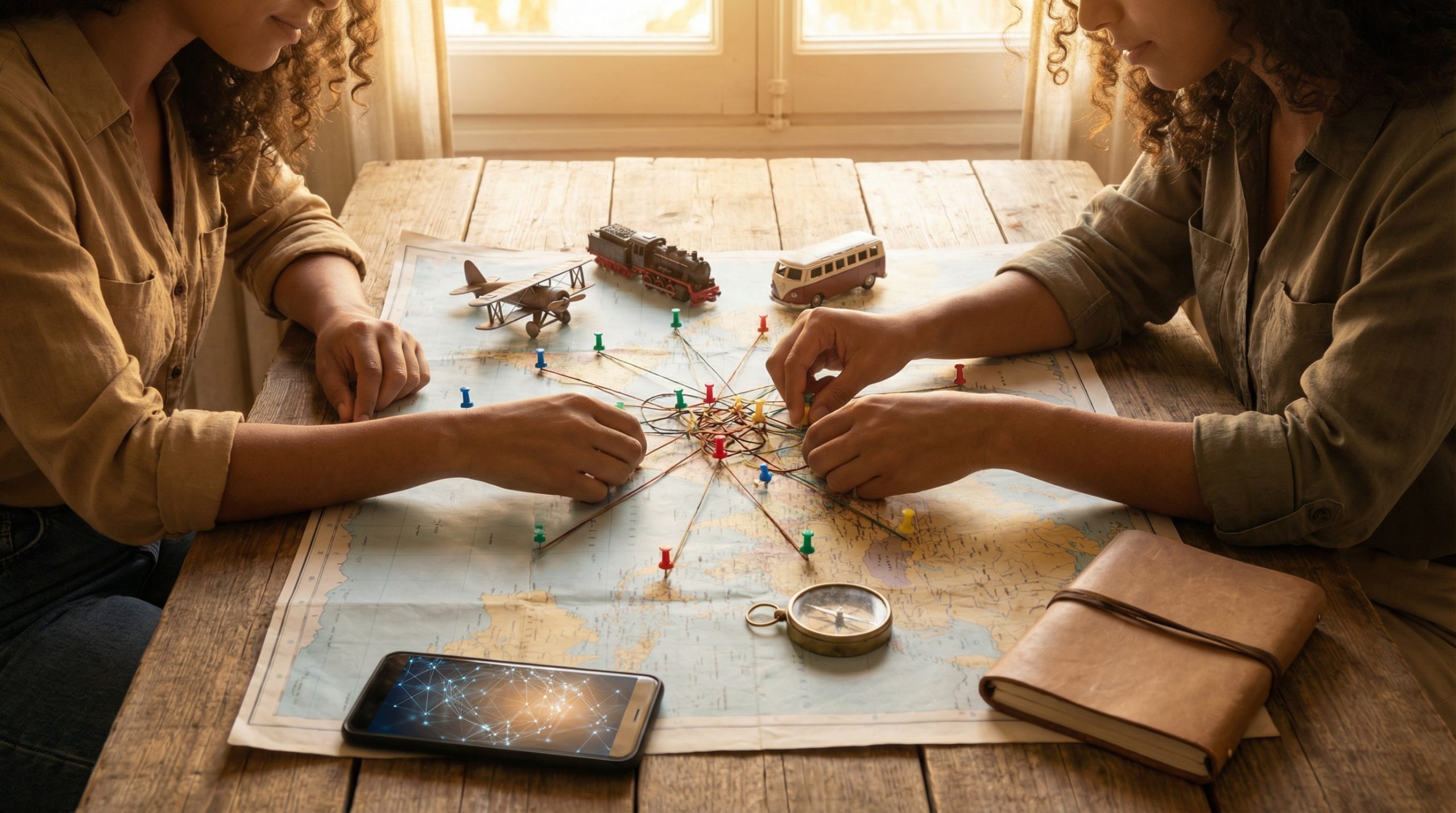 Cruzar fronteiras — o gargalo em Rotas e Conexões