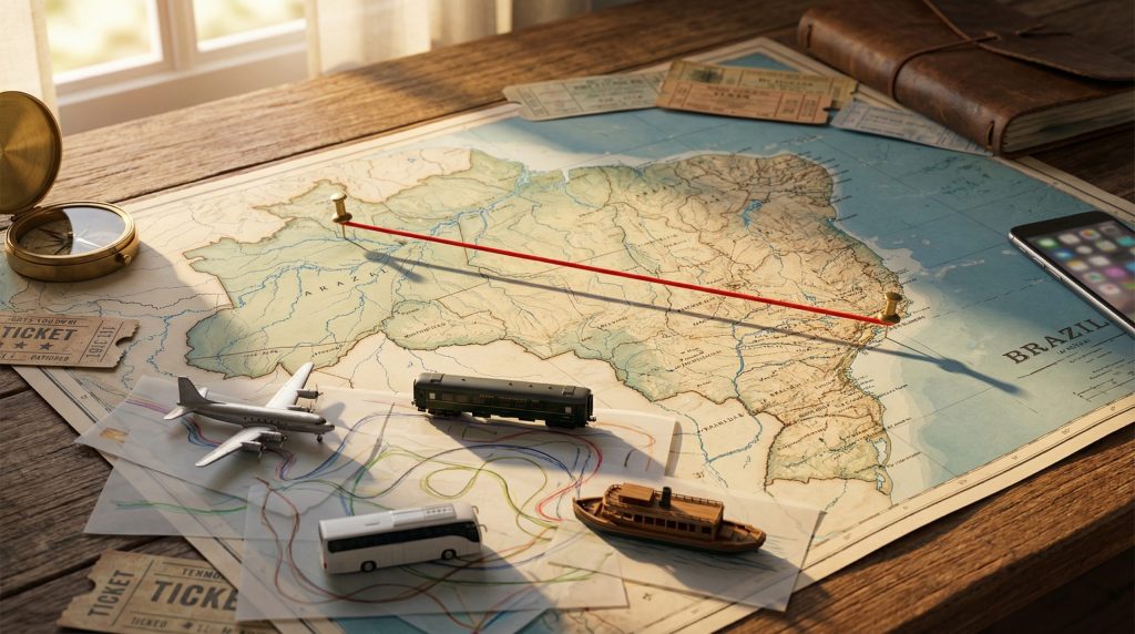 Linhas retas: a armadilha visual em Rotas e Conexões