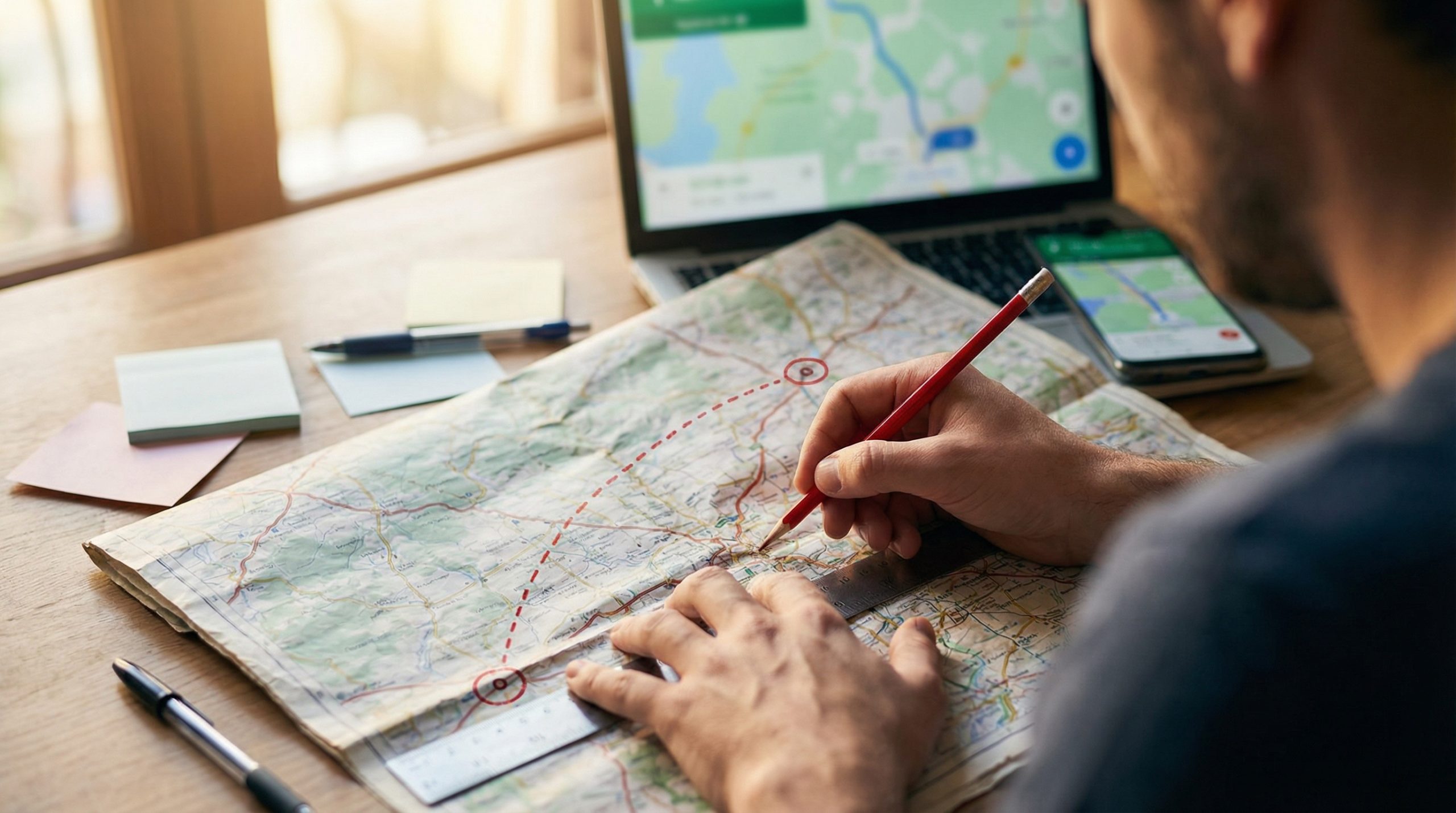 Linhas retas: a armadilha visual em Rotas e Conexões - 2