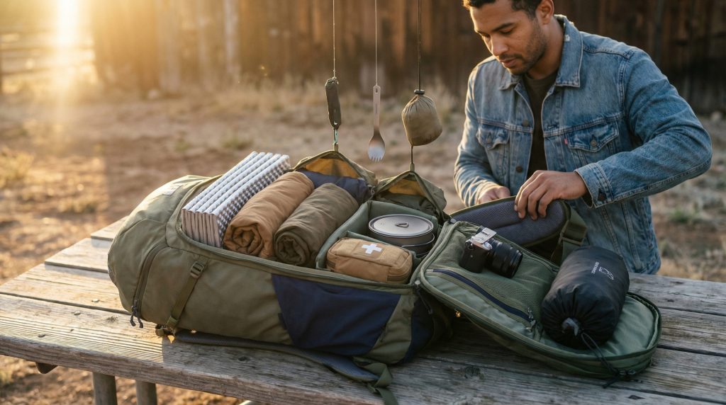 Abertura total muda o jogo da Mochila e Equipar